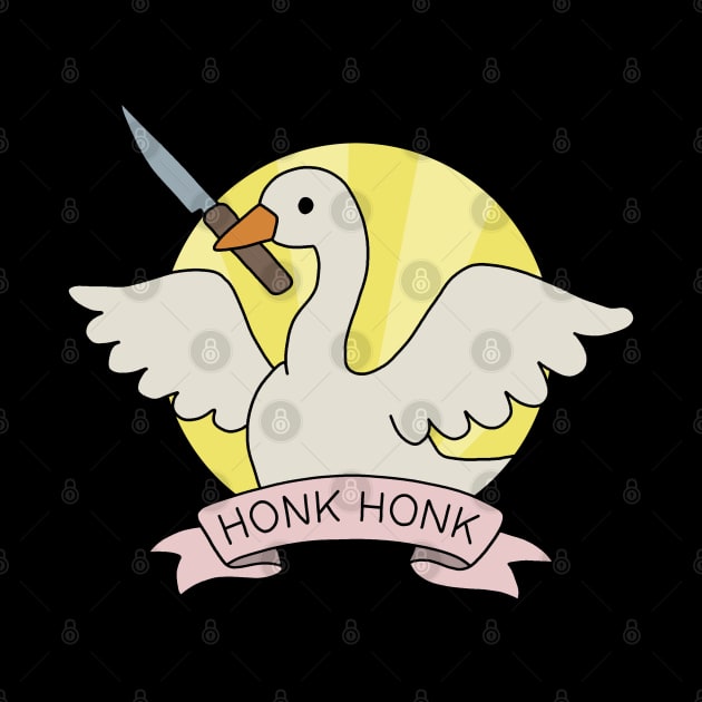 Honk Honk - Goose by valentinahramov