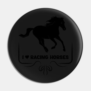 I Love Horses is a fun way to express your admiration and affection for these majestic animals Pin