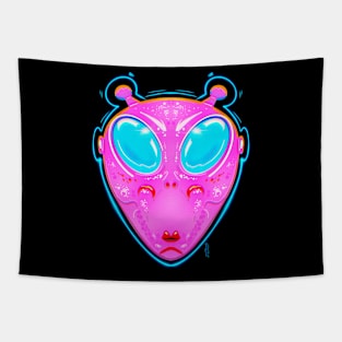 Neon alien Tapestry