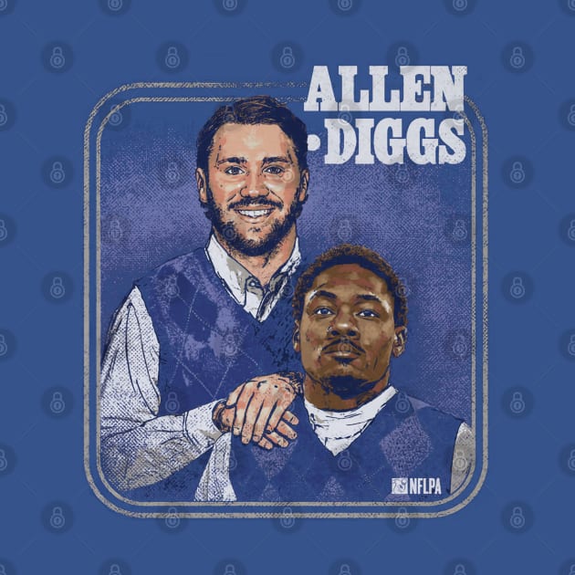 Josh Allen & Stefon Diggs Buffalo Step Brothers by ClarityMacaws