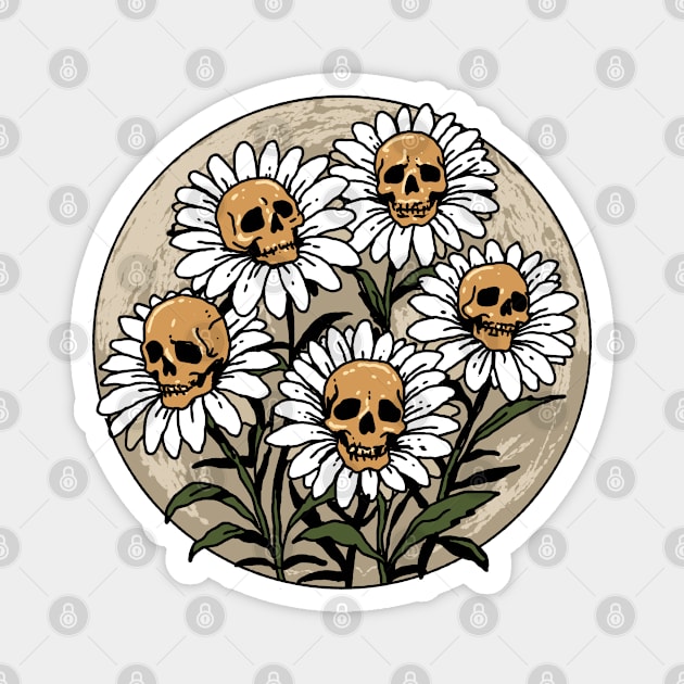 Deadly Daisies Magnet by GoshWow®