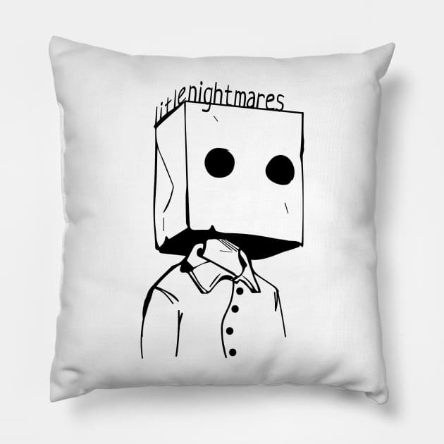 Little Nightmares Pillow by Lolebomb