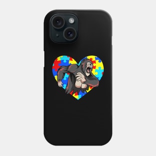 Autism Day monkey Phone Case