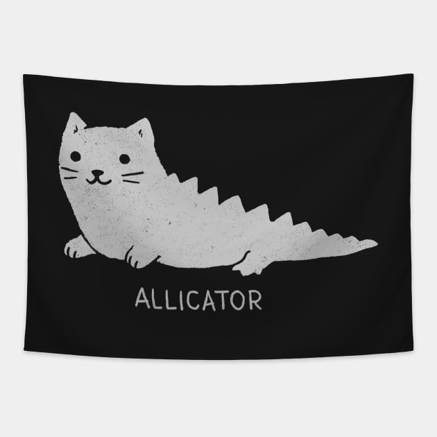 Allicator Tapestry by CrumblinCookie