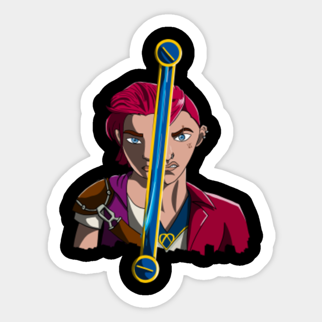 Vi/Violet - League Of Legends - Sticker