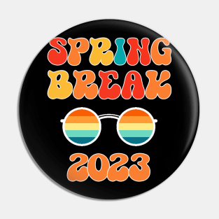 Groovy Spring Break 2023 School Family Beach Vacations Pin