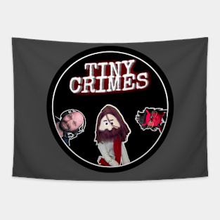 Tiny Crimes Logo No.1 Tapestry