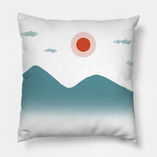 The Misty Mountains Pillow