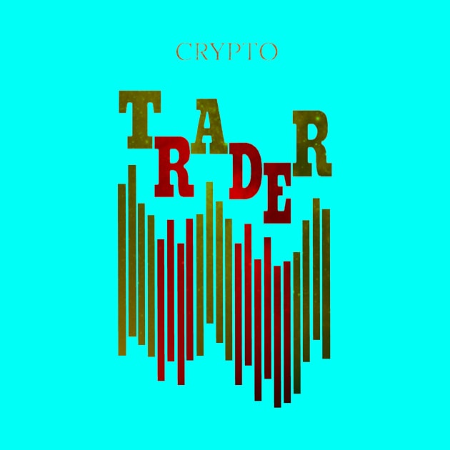 CRYPTO TRADER (COSMIC) / TURQUOISE by Bluespider