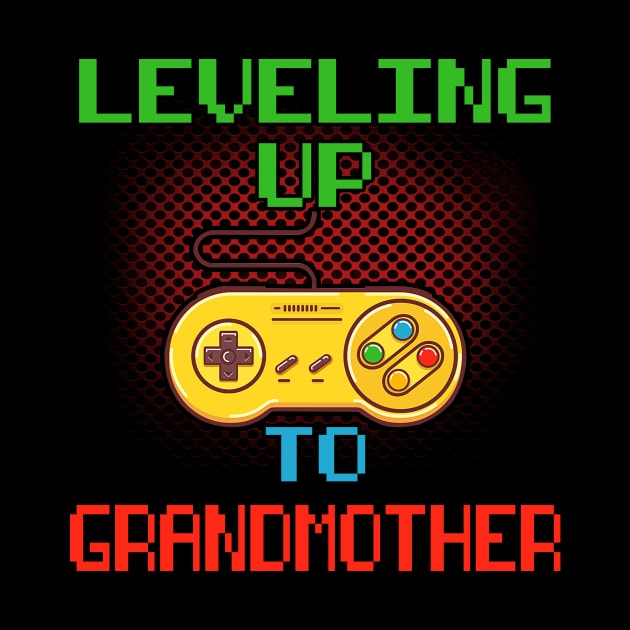 Promoted To Grandmother T-Shirt Unlocked Gamer Leveling Up by wcfrance4