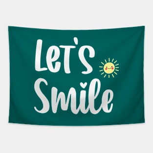 Let's Smile Tapestry