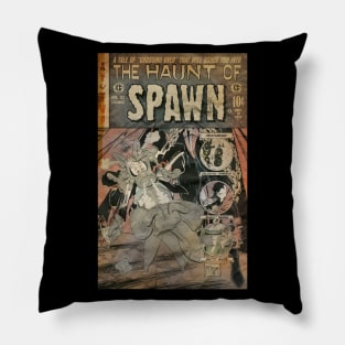 Dave Sim's The Haunt of Spawn (distressed) Pillow