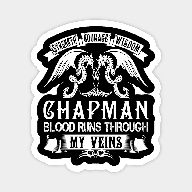 CHAPMAN Magnet by skynessa