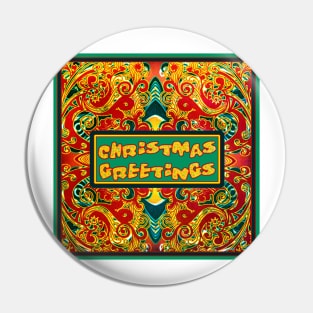 Xmas Greetings Card Nr 7 Pin