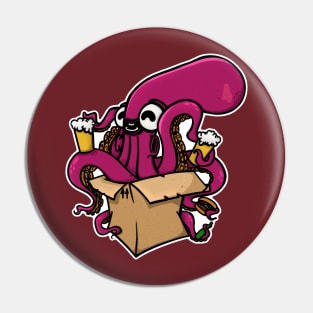 Box octopus party Pin