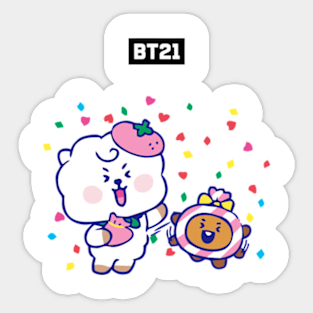 stiker wa bt21