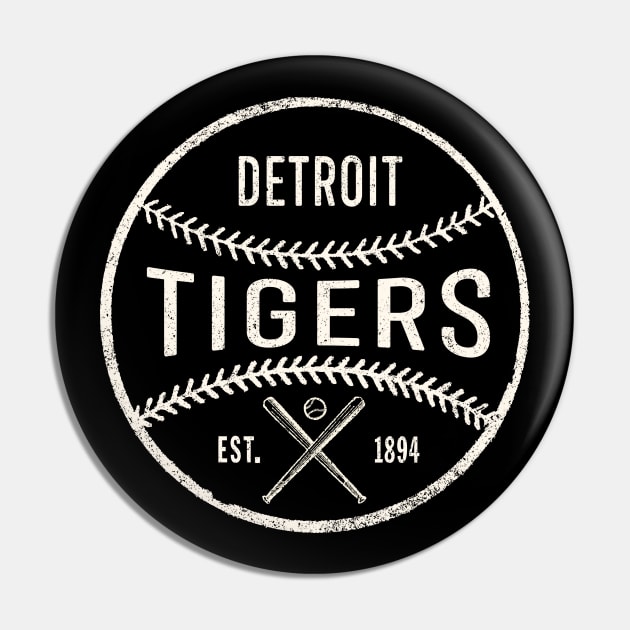 Detroit Tigers Est 1894 Vintage Baseball Shirt