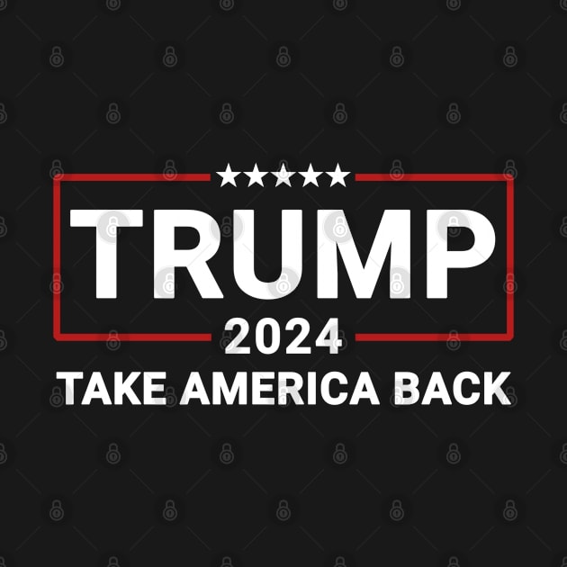 Trump 2024 Take America Back by ARRIGO