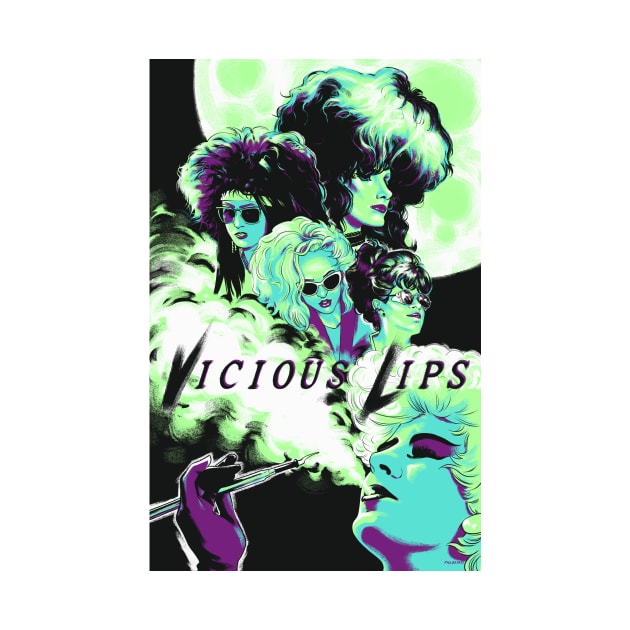 Vicious Lips Movie Art by PhilRayArt