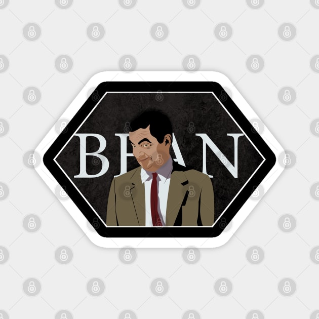 Mr. Bean Magnet by deadEYEZ