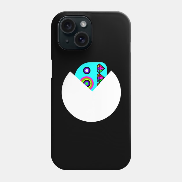 PACMAN EATS GHOST Phone Case by BITLY