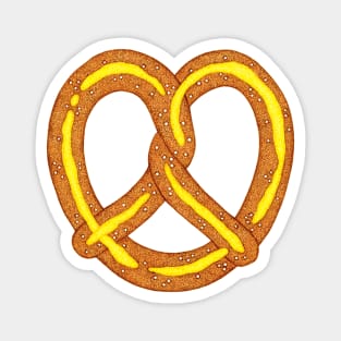 Giant Pretzel Magnet