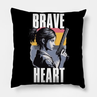 Ellie: Brave heart Pillow