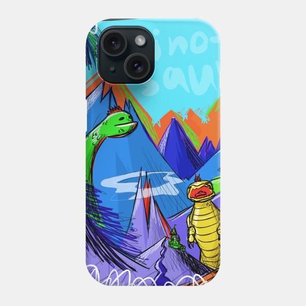 Crazy land Phone Case by Griffit