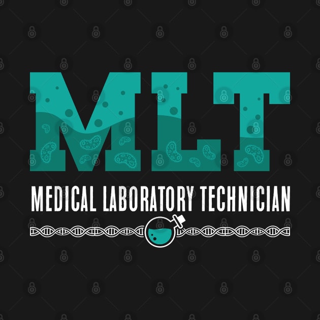 Lab Tech MLT Medical Laboratory Technician Science by T-Shirt.CONCEPTS