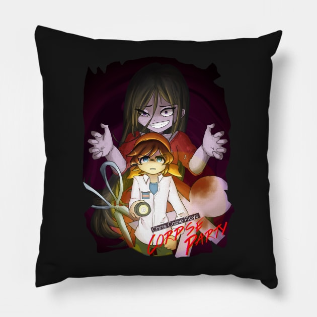 Chris Caine Corpse Party #2 Pillow by ChrisCaine