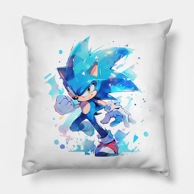 sonic Pillow by dorapeterx