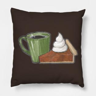 Coffee and Pie Pillow