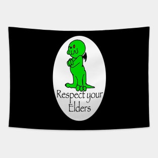 Respect Cthulhu Tapestry