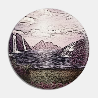 Lilac Valley Painting Pin