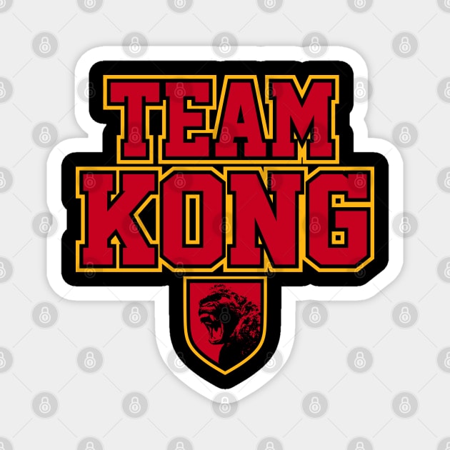 TEAM KONG - 3.0 Magnet by KERZILLA