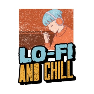 Lo-fi and Chill Anime Mix T-Shirt