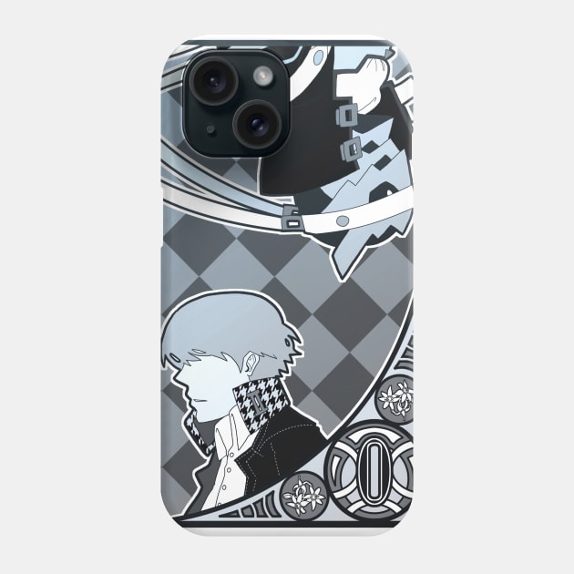 Persona 4 Tarot Card: The Fool Phone Case by roesart