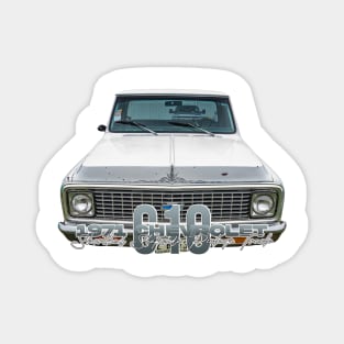 1971 Chevrolet C10 Shortbed Stepside Pickup Truck Magnet