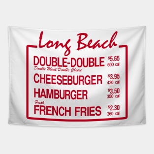 Long Beach Burger Tapestry