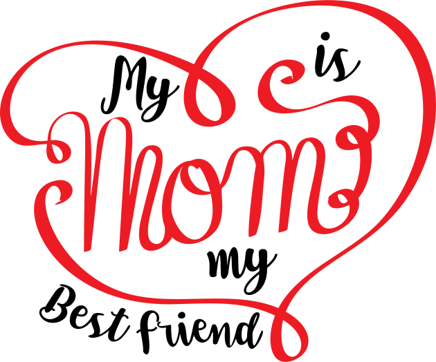 My Mom is my Best Friend Kids T-Shirt by holidaystore