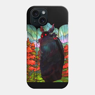 Glass Stained Mothman Phone Case