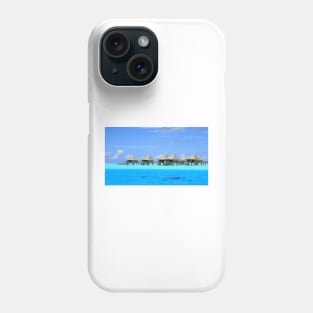 Overwater bungalows - Bora Bora Phone Case