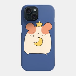 Star and Moon Hamster Phone Case