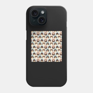 Round cute animals Phone Case