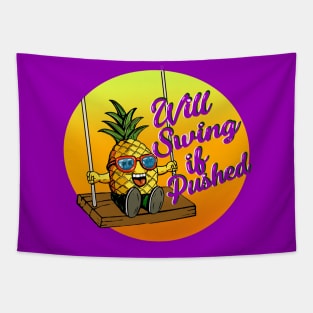 Swinging pineapple Tapestry