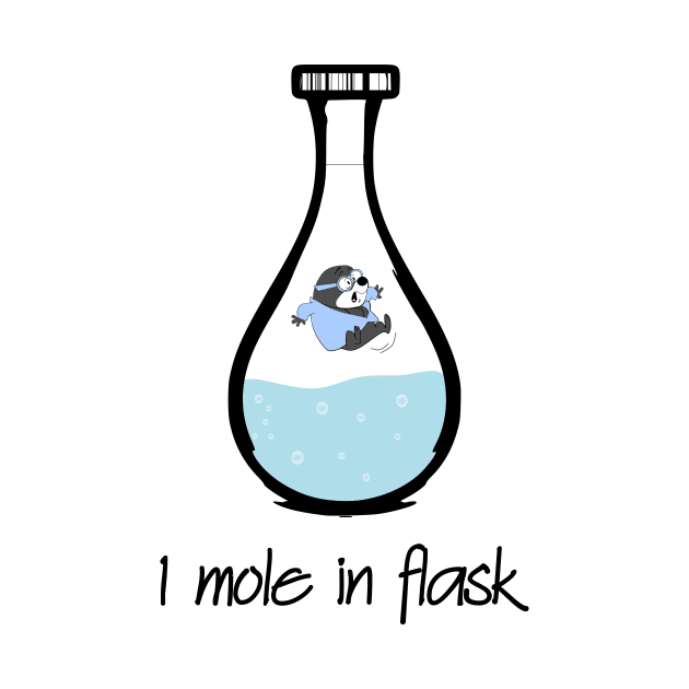 1 mole In flask by Polyart