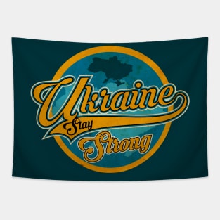 Ukraine Strong Stop The War Tapestry