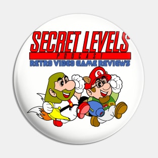 Super Secret Levels Podcast Pin