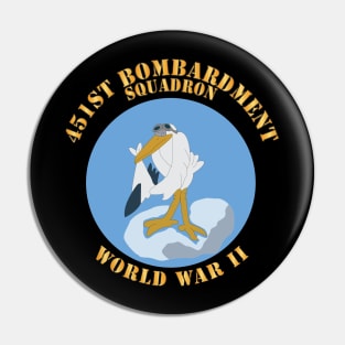 AAC - 451st Bomb Squadron - WWII X 300 Pin