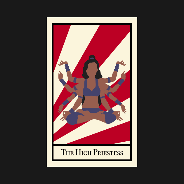 The High Priestess - The Circus Tarot by Jakmalone